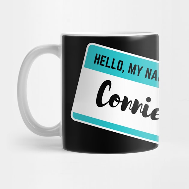 Hello My Name Is Connie by Word Minimalism